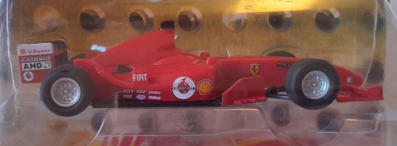 Hot Wheels Shell V-Power Ferrari F2005. Scale 1/38 (12cm). Sealed In Original Packaging.