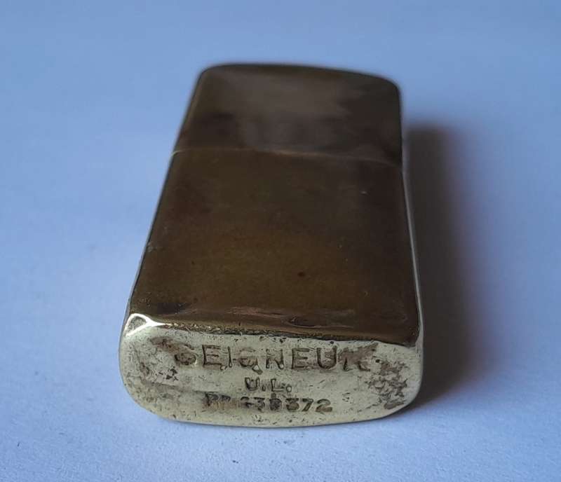 WW2 "Seigneur" Brass Trench Lighter.