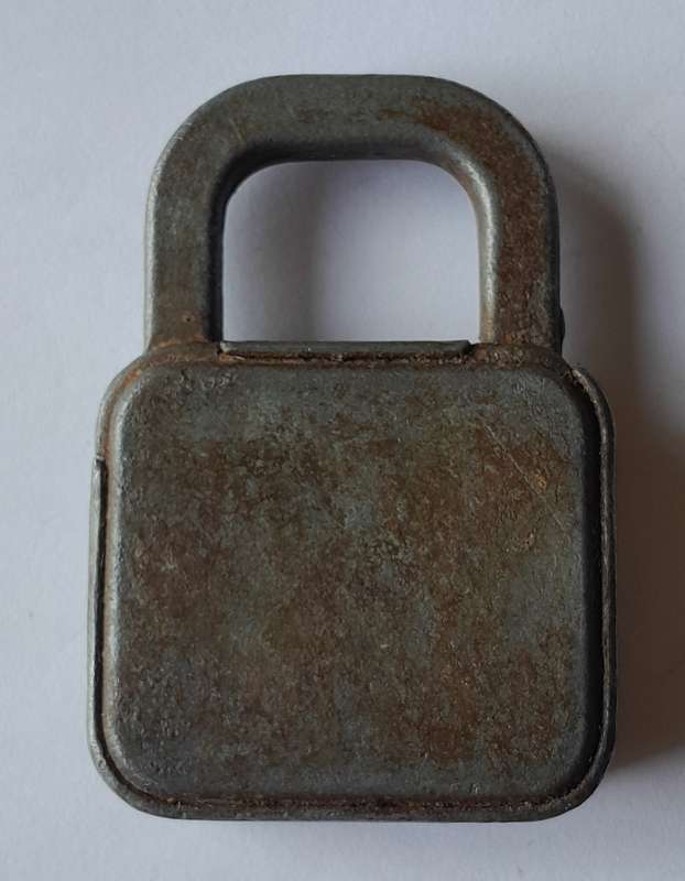 Vintage large 503 Padlock.  No Key.  7 x 5cm