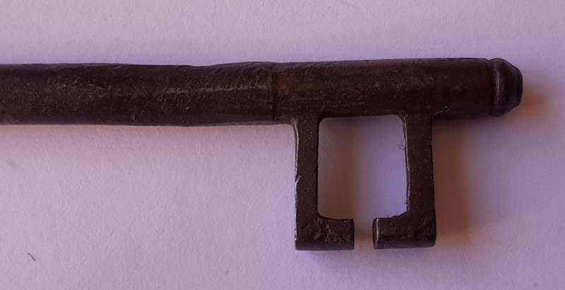 Large Antique Cast Iron Key.  10.5cm .