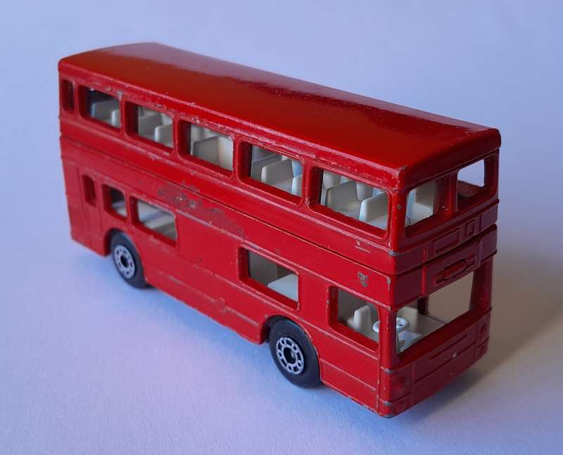 1970's Matchbox  Superfast Die Cast No.17 "The Londoner" Bus. 7.7cm.