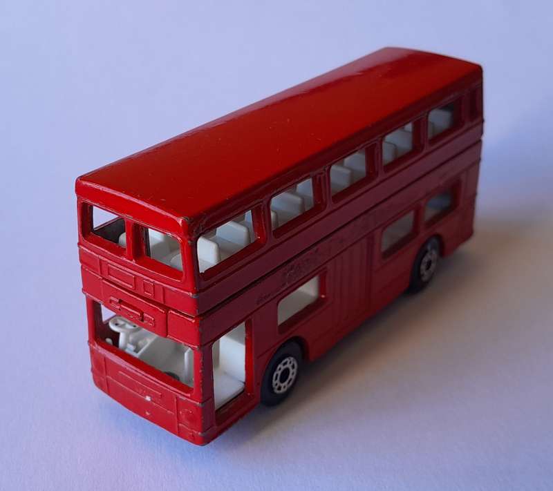 1970's Matchbox  Superfast Die Cast No.17 "The Londoner" Bus. 7.7cm.