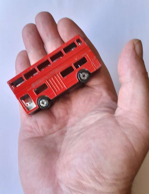 1970's Matchbox  Superfast Die Cast No.17 "The Londoner" Bus. 7.7cm.