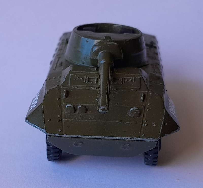 1970's Playart Die Cast US Army M8 Armoured Car. 6.5cm.