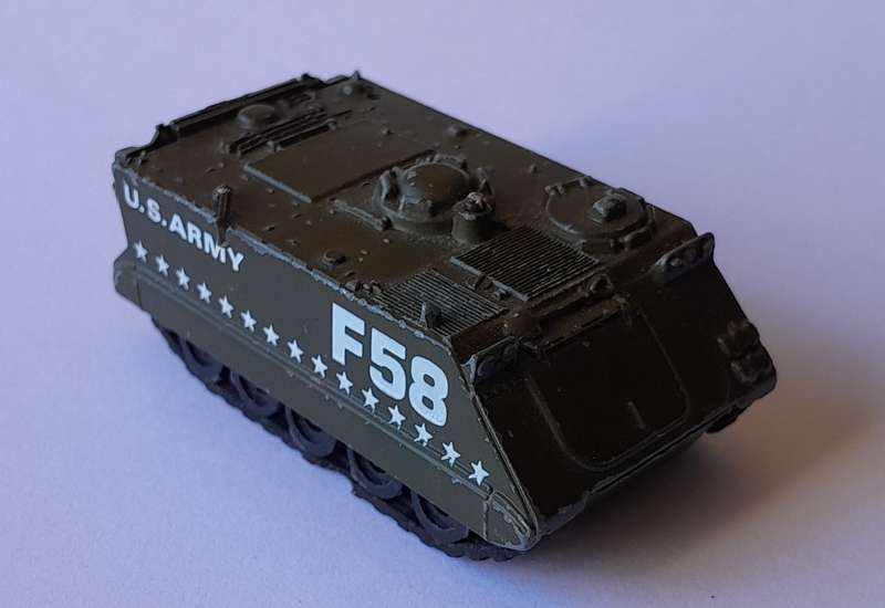 1970's Playart Die Cast US Army Armoured Personel Carrier. 6cm.