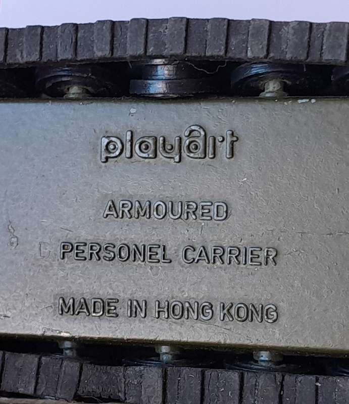 1970's Playart Die Cast US Army Armoured Personel Carrier. 6cm.