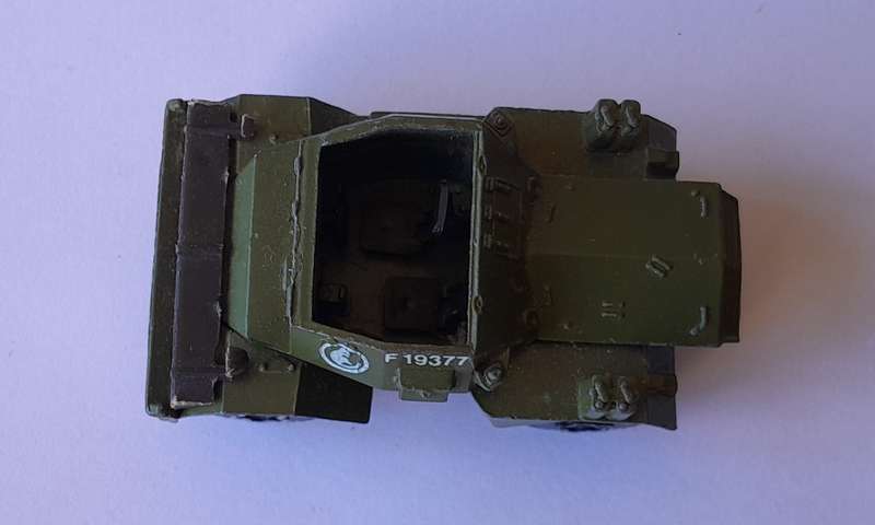 1970's Playart Die Cast Army Scout Car. 6cm.