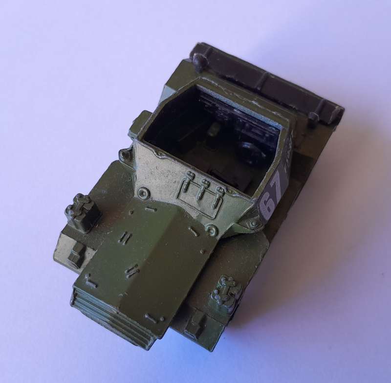 1970's Playart Die Cast Army Scout Car. 6cm.