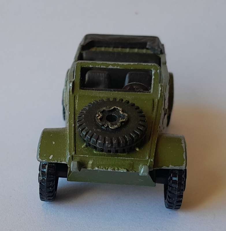 1970's Playart Die Cast WW2 German Kubelwagen. 7cm.