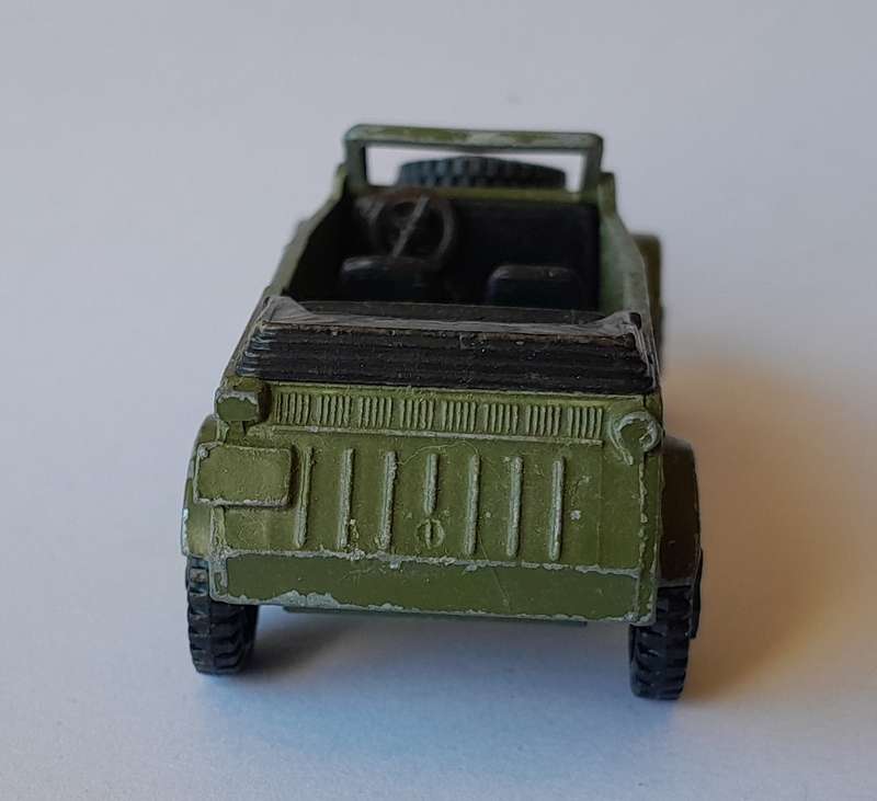 1970's Playart Die Cast WW2 German Kubelwagen. 7cm.