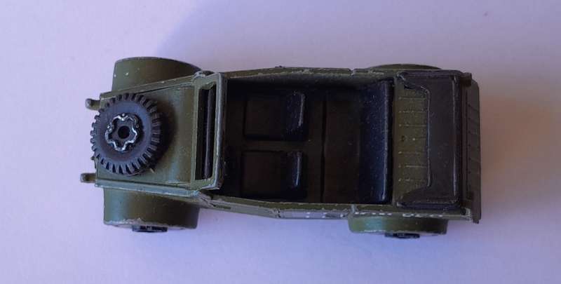 1970's Playart Die Cast WW2 German Kubelwagen. 7cm.