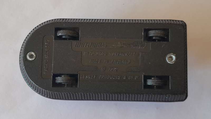 1970's Matchbox Superfast SRN6 Hovercraft (No.72). 7.5cm.