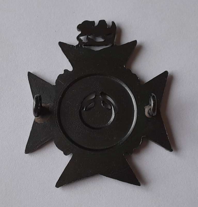 Rhodesian Regiment Cap Badge.  Lugs Intact.
