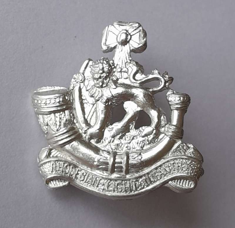 Rhodesian Light Infantry Badge.  Lugs Intact.