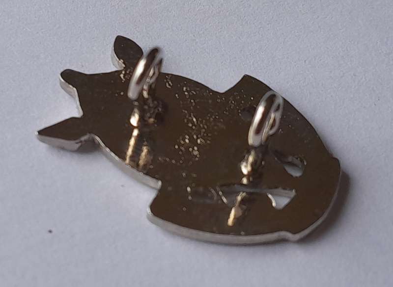 Rhodesian African Rifles Badge.  Lugs Intact.