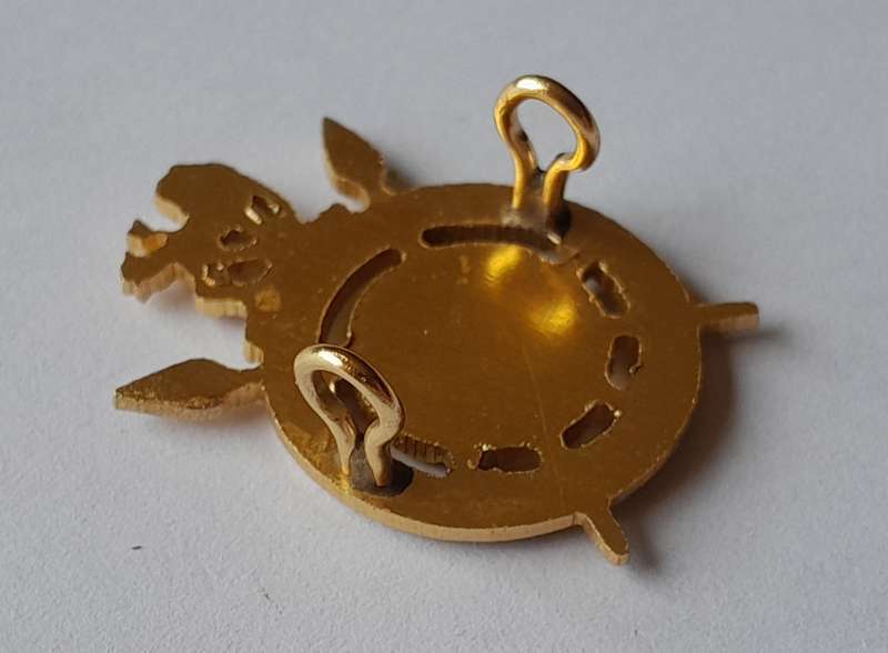 Rhodesian Intelligence Corps Badge.  Lugs Intact.