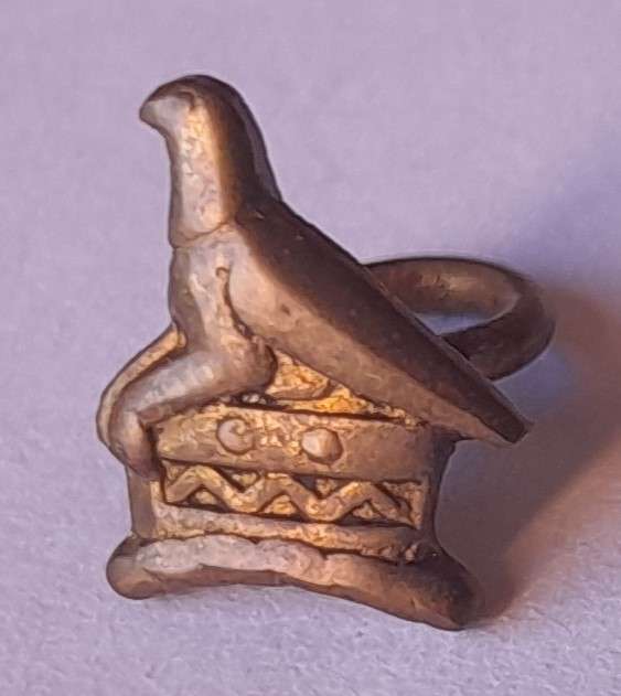 Rhodesian Corps of Signals Beret Badge.  Lugs Intact.