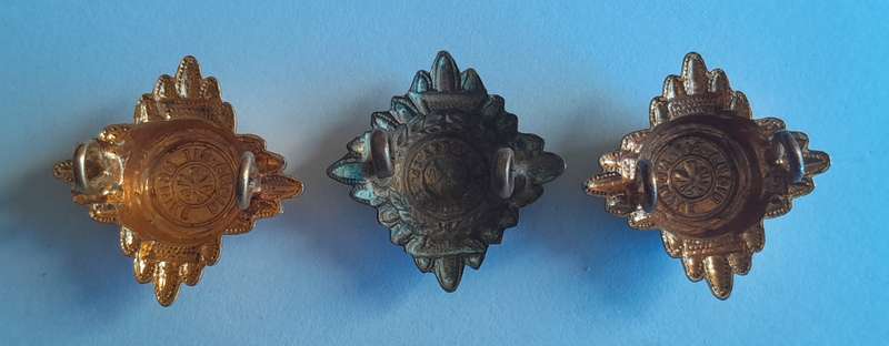 Early Collection of Rank Pips.  All Lugs Intact.