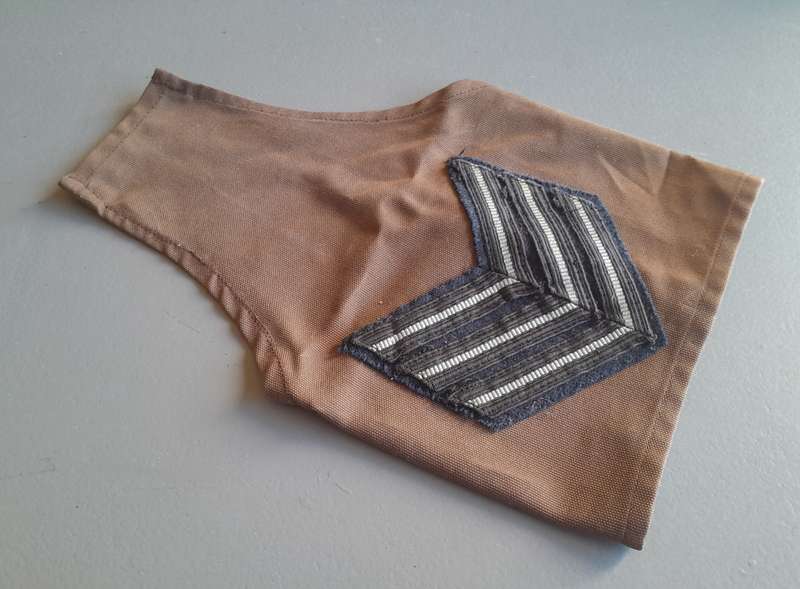 Early SA Air Force Sergeant Rank Brassard.