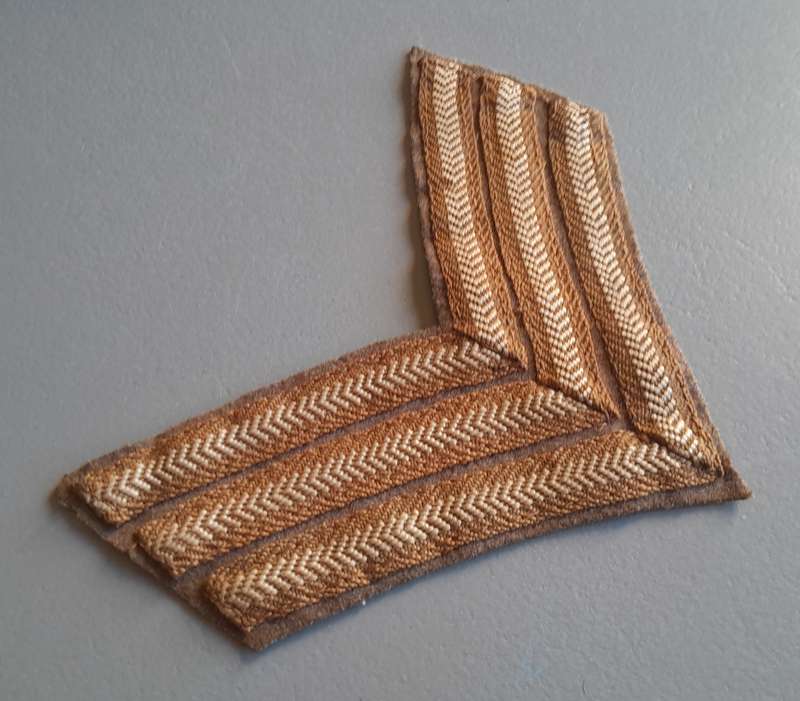 Early SA Army Sergeant Rank Stripes.