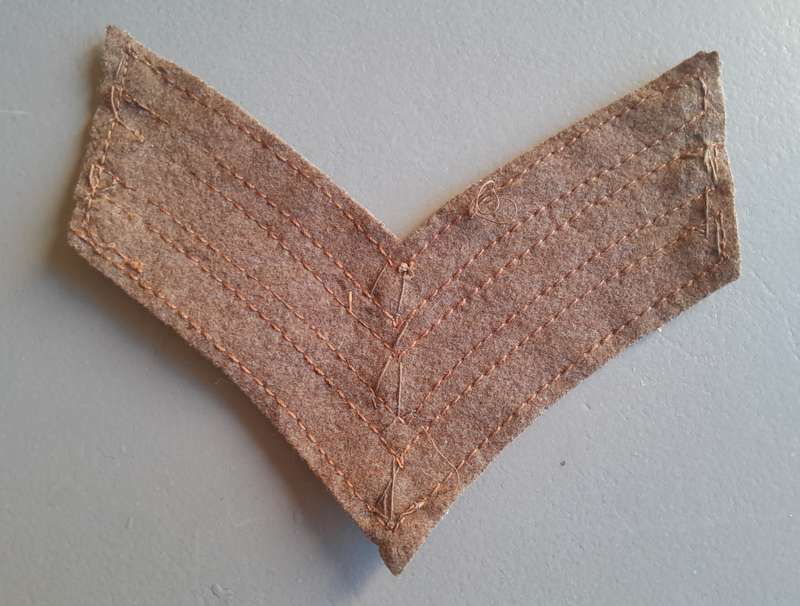 Early SA Army Sergeant Rank Stripes.