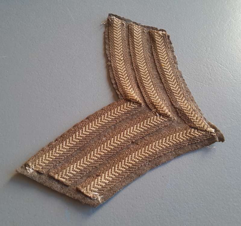 Early SA Army Sergeant Rank Stripes.