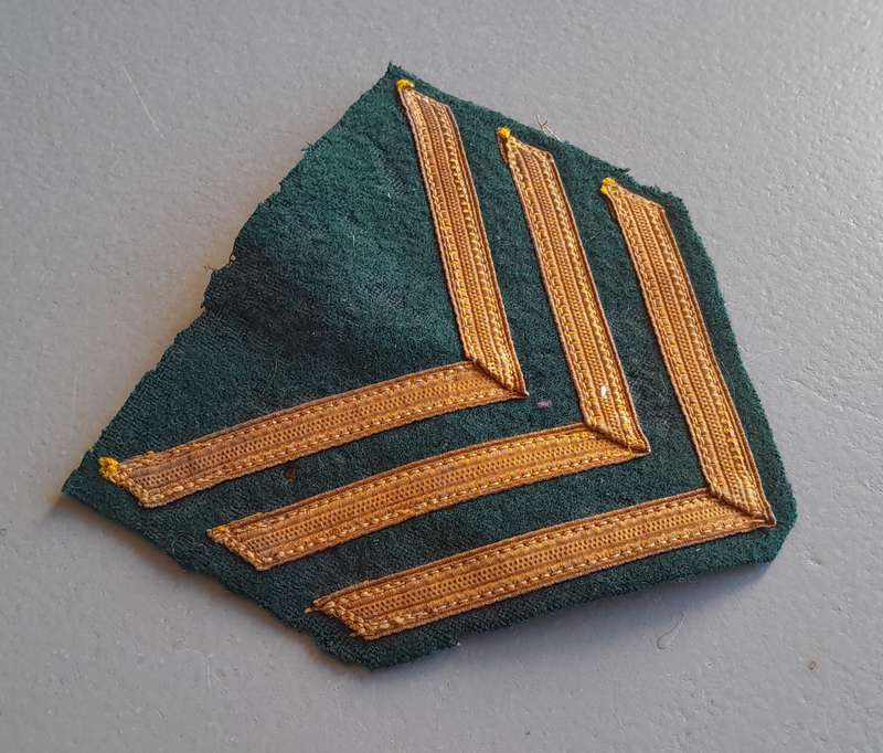Early SA Prison Services Sergeant Rank Stripes.