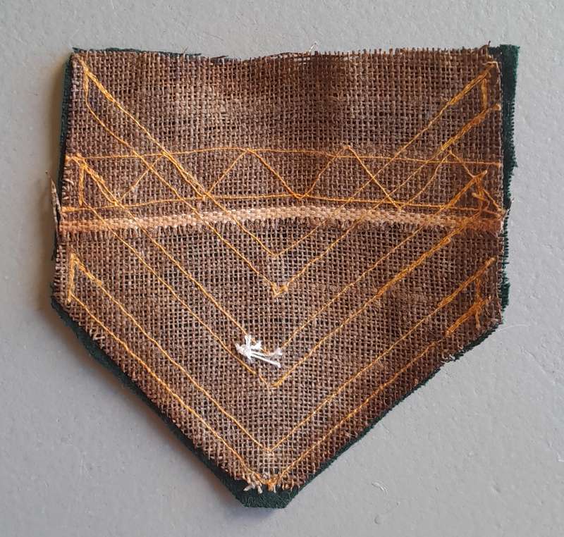 Early SA Prison Services Sergeant Rank Stripes.