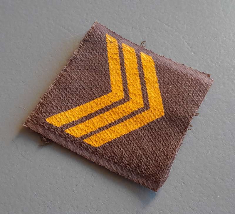 SADF Sergeant Rank Badge.