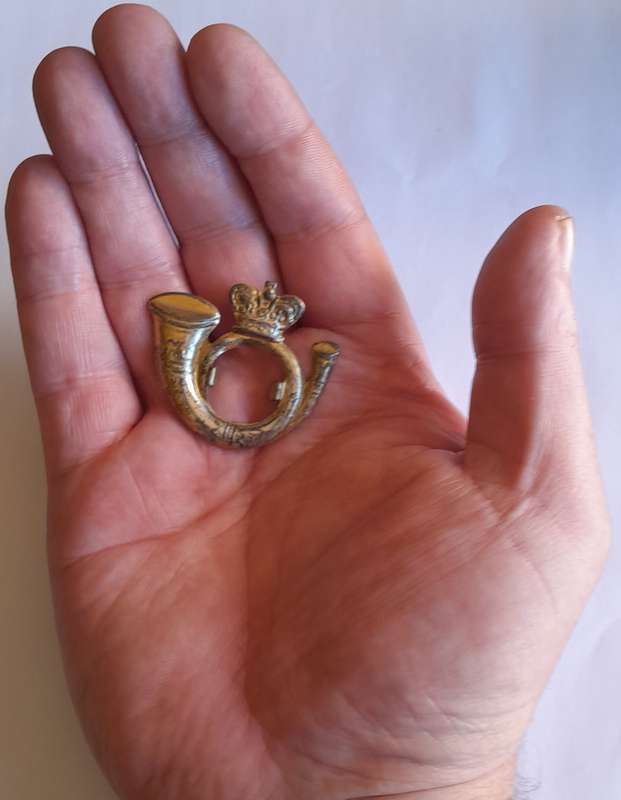 QVC Rifle Volunteers Badge.