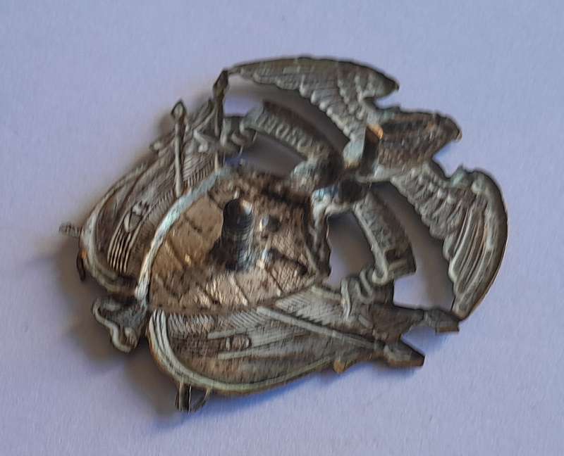 Columbian Military Badge.  No Lugs.