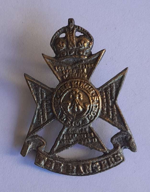 Early 12th County of London Battalion Cap Badge.  No Slider.