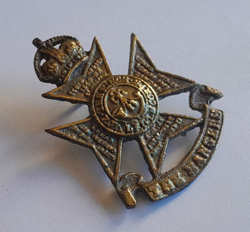 Early 12th County of London Battalion Cap Badge.  No Slider.