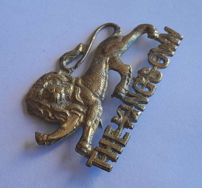 King's Own Royal Lancaster Regiment Cap Badge.