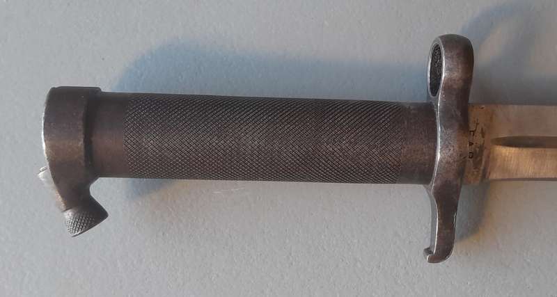Swedish M1896 Pattern All Steel Mauser Bayonet (No.001) With Scabbard.