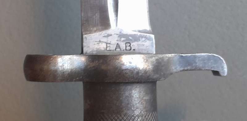 Swedish M1896 Pattern All Steel Mauser Bayonet (No.001) With Scabbard.