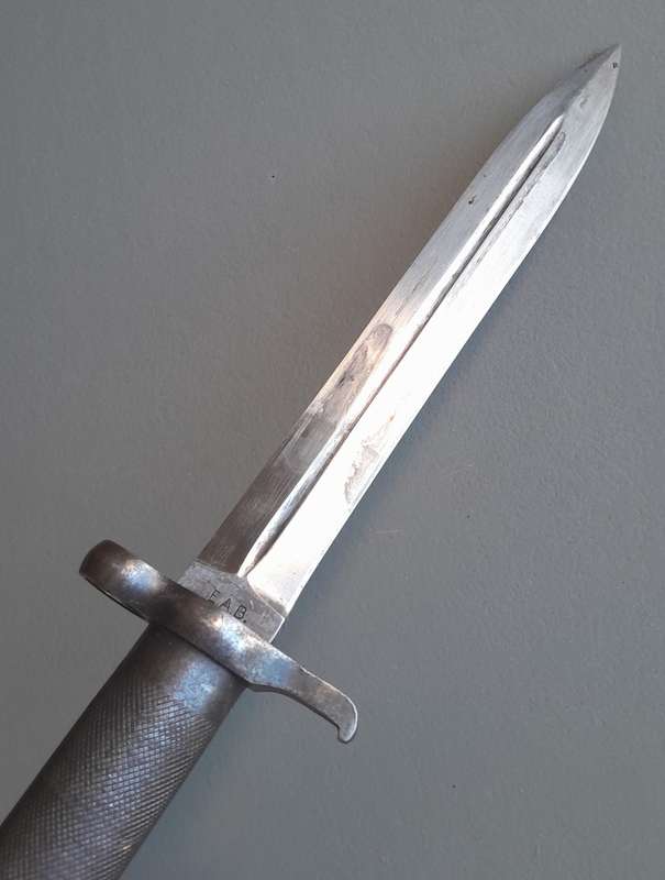 Swedish M1896 Pattern All Steel Mauser Bayonet (No.001) With Scabbard.