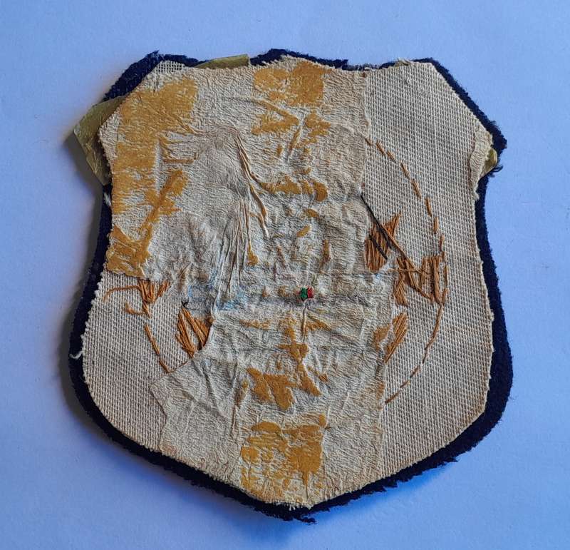 WW2 Merchant Navy Bullion Badge.