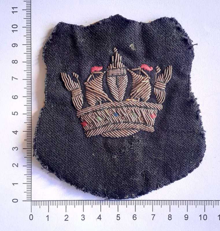 WW2 Merchant Navy Bullion Badge.