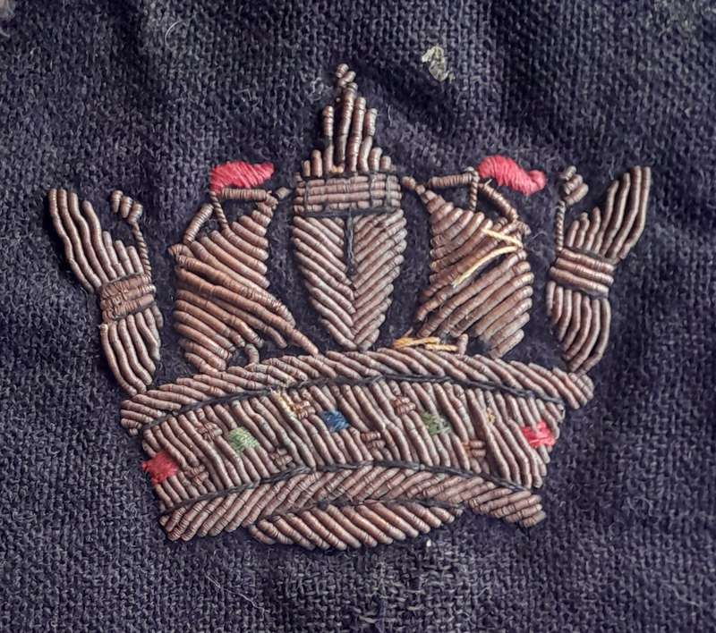 WW2 Merchant Navy Bullion Badge.