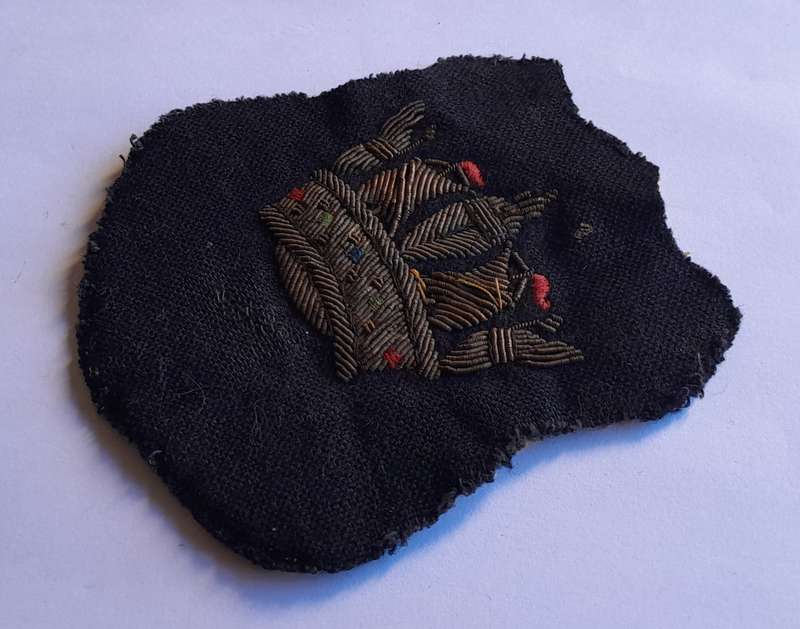 WW2 Merchant Navy Bullion Badge.