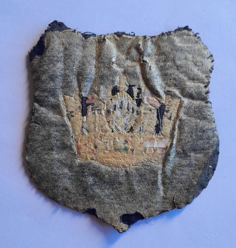 WW2 Merchant Navy Bullion Badge.