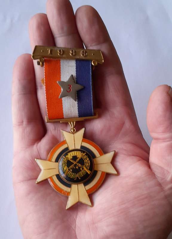 1986 SA Service Shooting / Diens Skiet Medal.