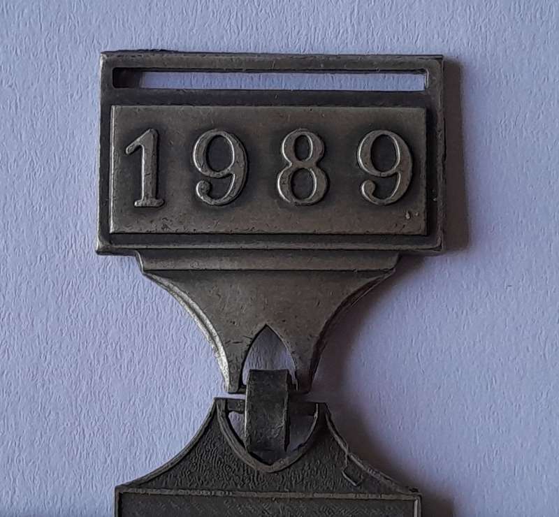 1989 Northern Transvaal Shooting Medal.