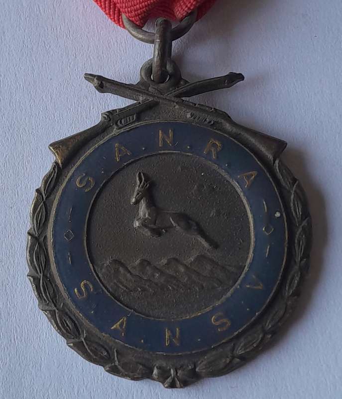 1991 SA National Rifle Association Shooting Medal.