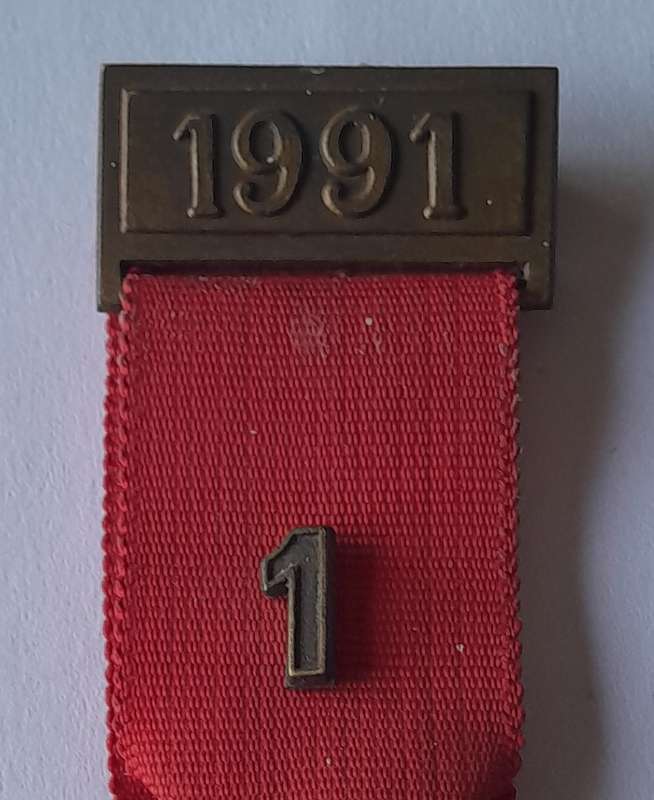 1991 SA National Rifle Association Shooting Medal.