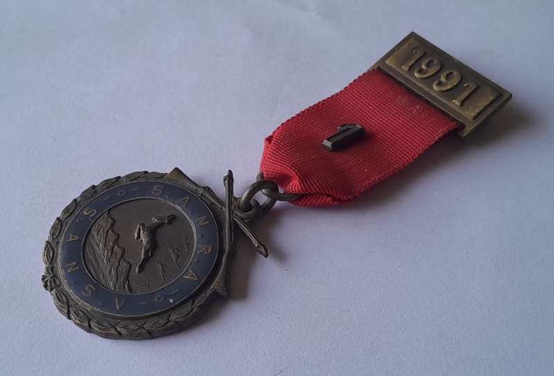 1991 SA National Rifle Association Shooting Medal.