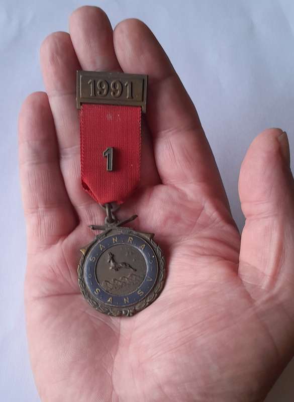 1991 SA National Rifle Association Shooting Medal.