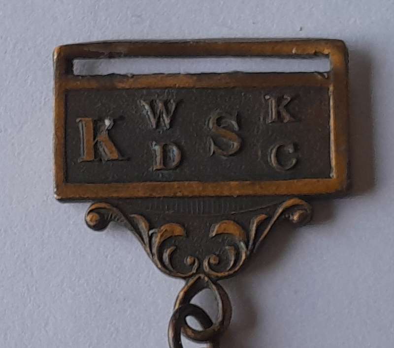 1987 SADF Marksman "Interkorps" Shooting Medal.  Kimberley W.S.K/D.C.S.
