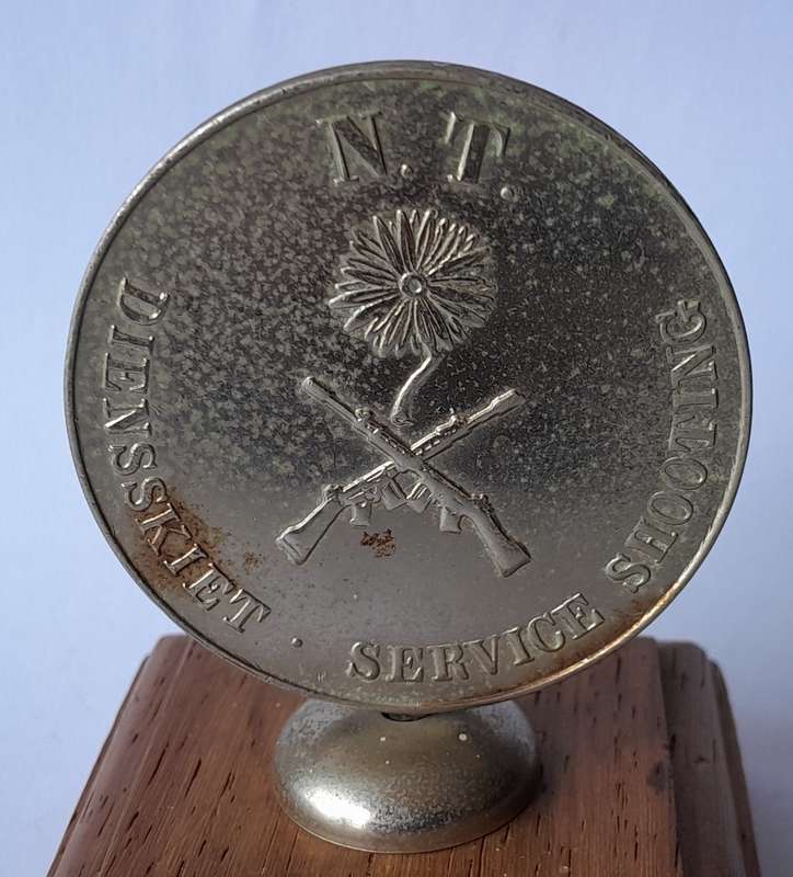 1986 Northern Transvaal Service Shooting / Diens Skiet Medal Trophy.